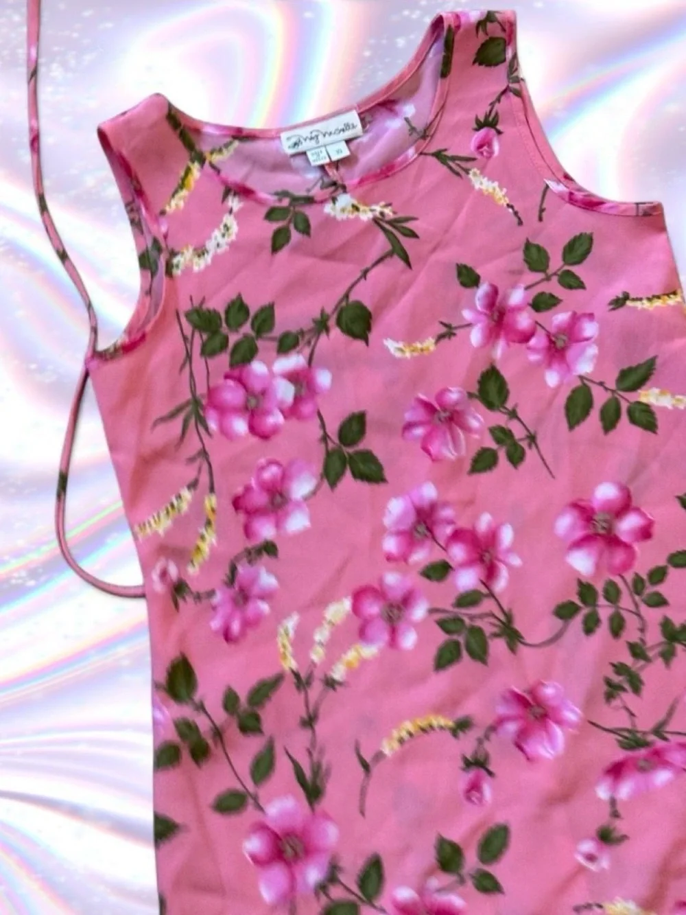 My Michelle Pink Floral Maxi Dress